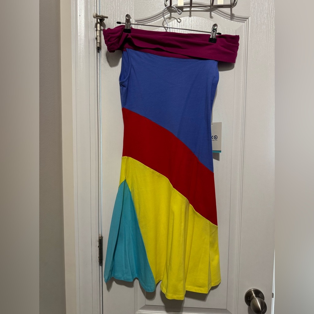 NWT Stephen Burrows x Target Off The Shoulder Dress
